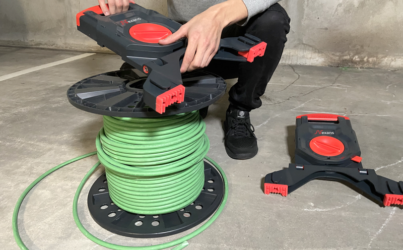 Nexans lanza la bobina Mobiway MOB, una solución de embalaje  inteligente para transportar e instalar cables sin esfuerzo