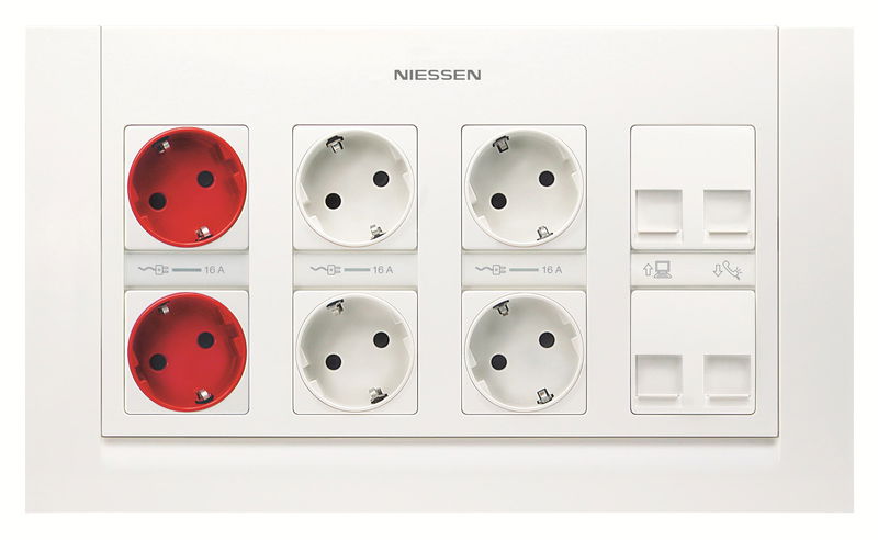 Organiza el cableado de forma sencilla y efectiva  con Niessen