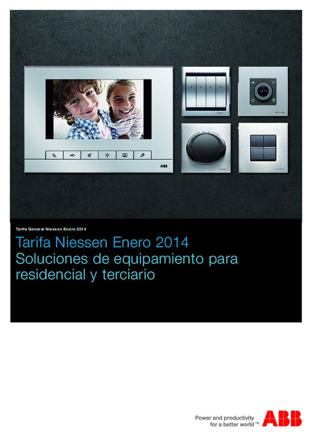 Tarifa Niessen 2014