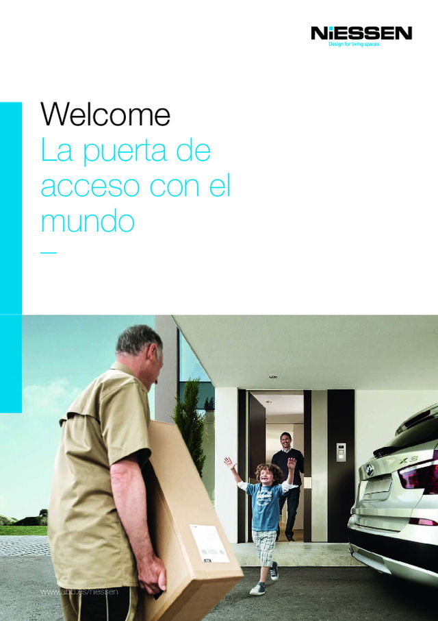 Nueva actualización del catálogo Welcome de Niessen