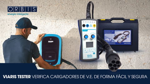 VIARIS TESTER comprueba a fondo el funcionamiento de cualquier cargador de V.E. en minutos