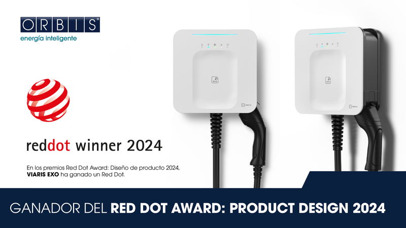Los cargadores para V.E. VIARIS CITY + y VIARIS EXO han sido galardonados con el prestigioso Red Dot Award: Product Design 2024