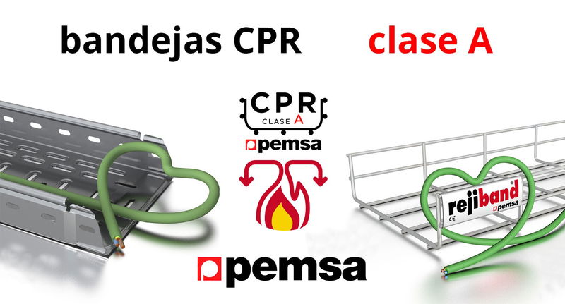 Bandejas Portacables para cables CPR