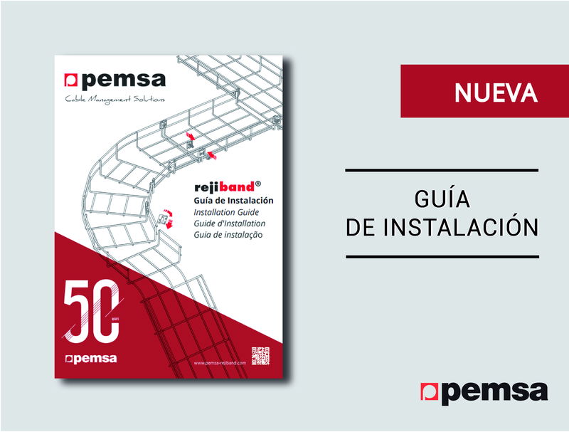 Nueva guía de instalación para las bandejas Rejiband de Pemsa