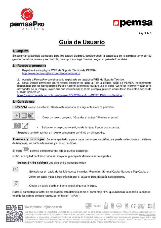 Guía de Usuario pemsaPro online