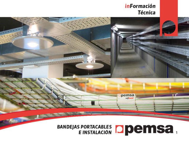 Bandejas portacables e instalación