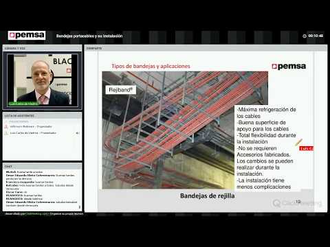WEBINAR COMPLETO: Bandejas portacables y su instalación