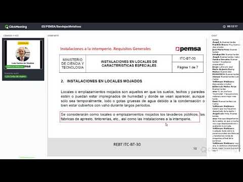 Las bandejas metálicas en instalaciones a la intemperie y ambientes húmedos o mojados