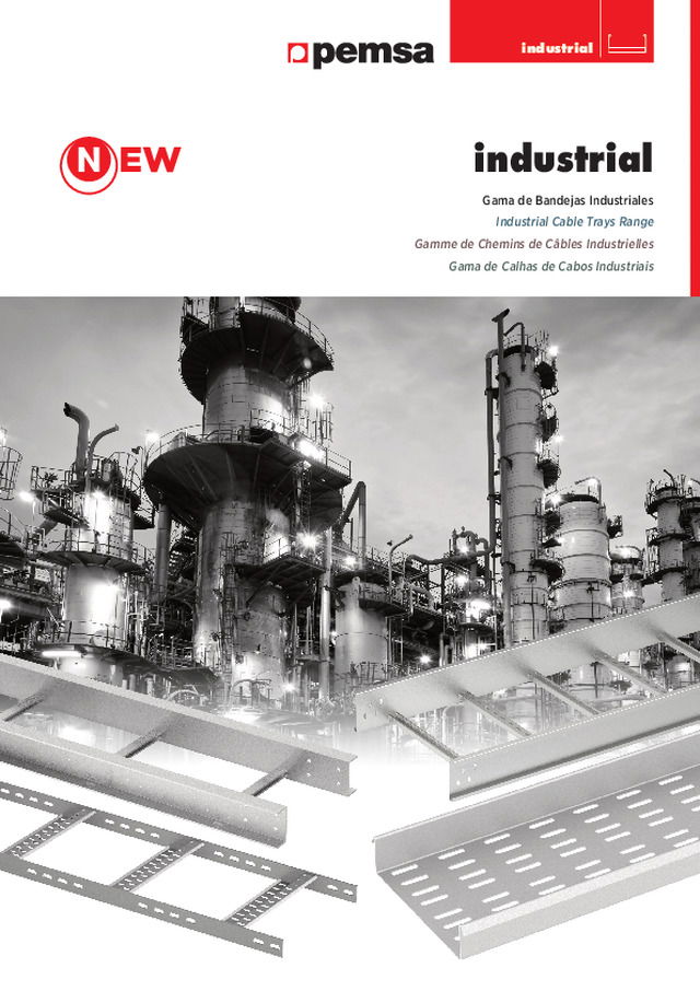 Catálogo triptico Pemsa gama industrial 2019
