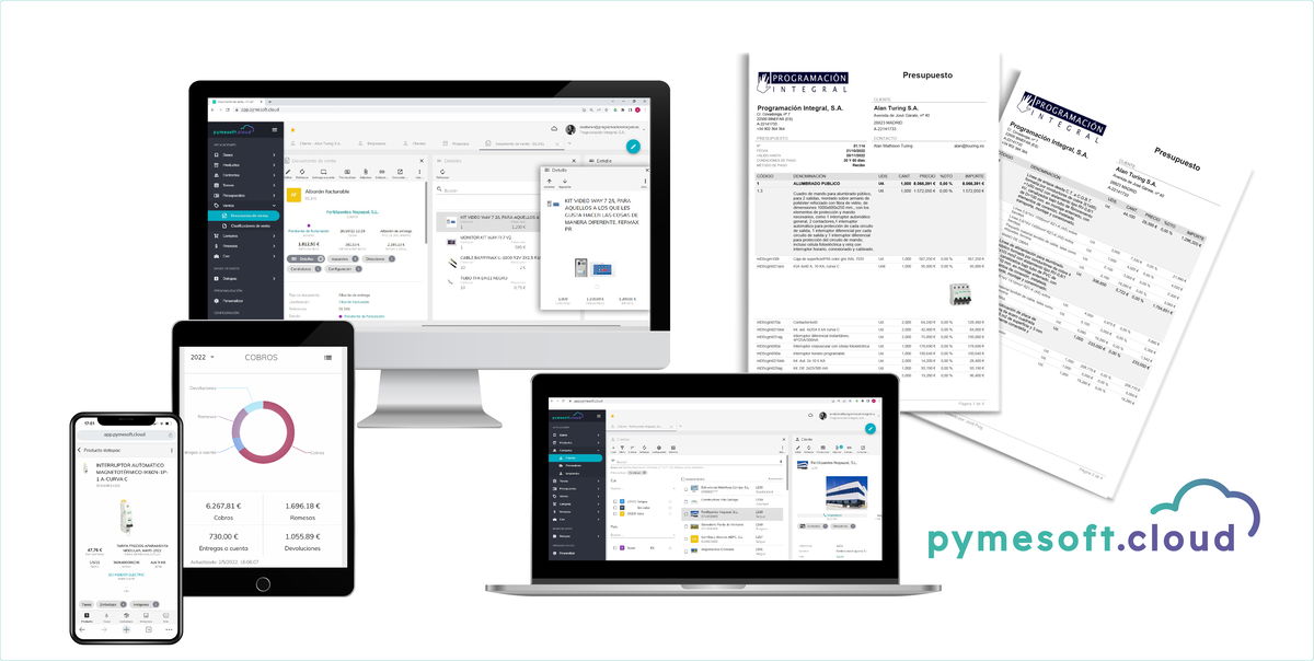 pymesoft.cloud – El software de gestión en la nube para el sector