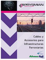 Nuevo catálogo Prysmian de cables y accesorios para infraestructuras ferroviarias