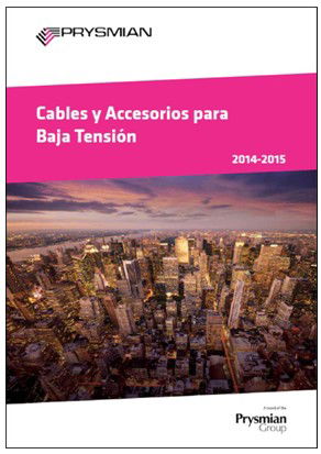 Prysmian edita nuevos catálogos de Cables y Accesorios para Baja y Media Tensión