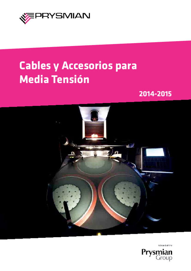 Cables y accesorios para Media Tensión 2014-2015