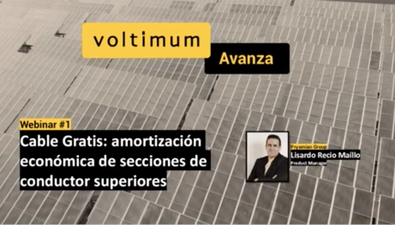 Prysmian: Cable Gratis: amortización económica de secciones de conductor superiores