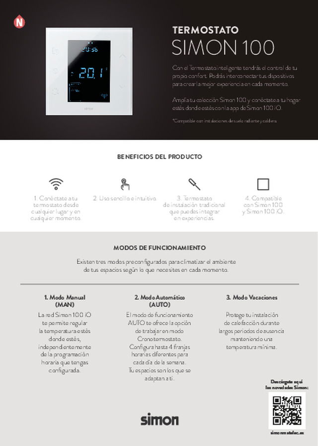 Fichas Producto SIMON- NOVEDADES MATELEC