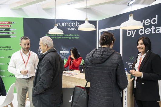 Sumcab Projects exhibe su amplio porfolio de cables para el sector de la energía fotovoltaica en Genera 2024