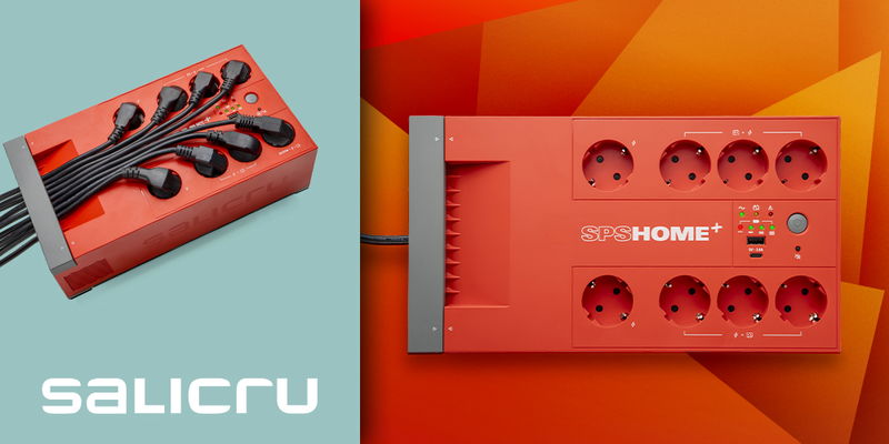 Salicru lanza el nuevo SPS HOME+, protección eléctrica ordenada y confortable para el hogar y la oficina