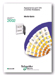 NUEVA TARIFA APARAMENTA CARRIL DIN Y COFRETS MODULARES NOVIEMBRE 2002