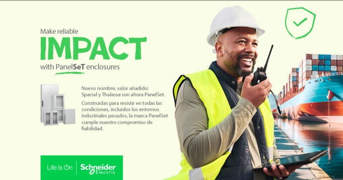 Schneider Electric presenta PanelSeT, una nueva marca unificada para sus rangos universales de armarios
