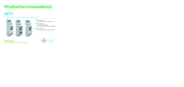 Productos innovadores de Schneider Electric