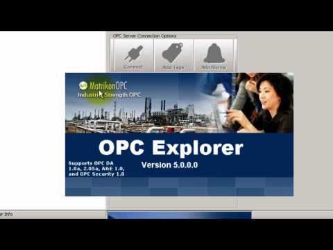 Video FAQ - TAC Vista: Cambiar horario con cliente OPC Matrikon OPC Explorer