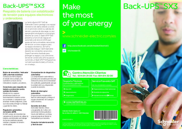 Back-UPS™ SX3
