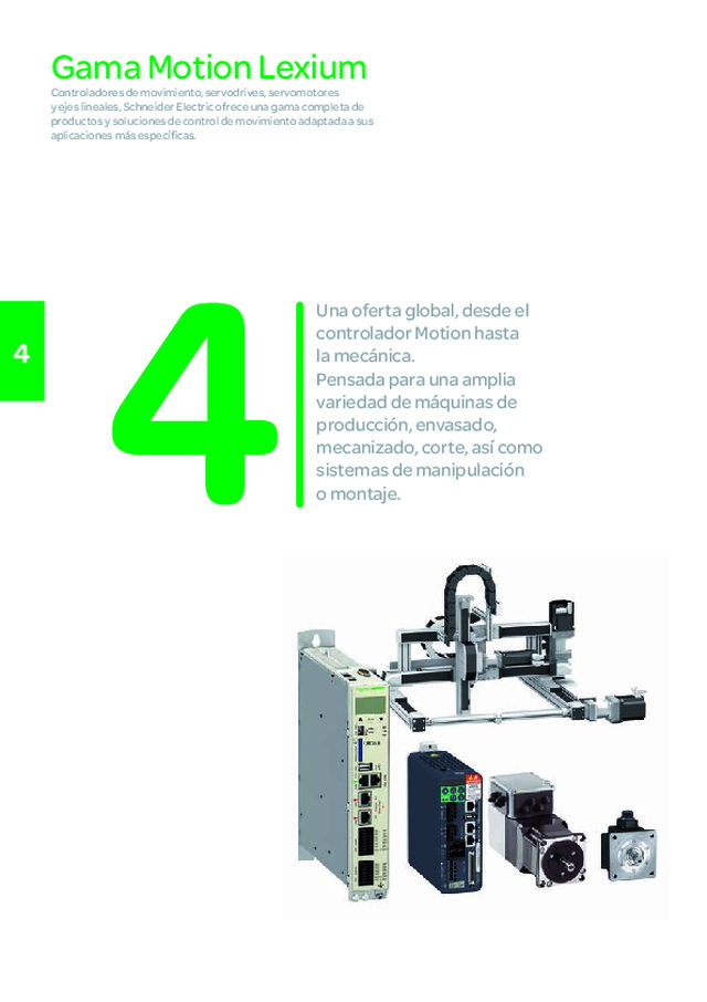 Tarifas 2015 Automatización y control. Capítulo 4: Guía de Selección Motion Lexium