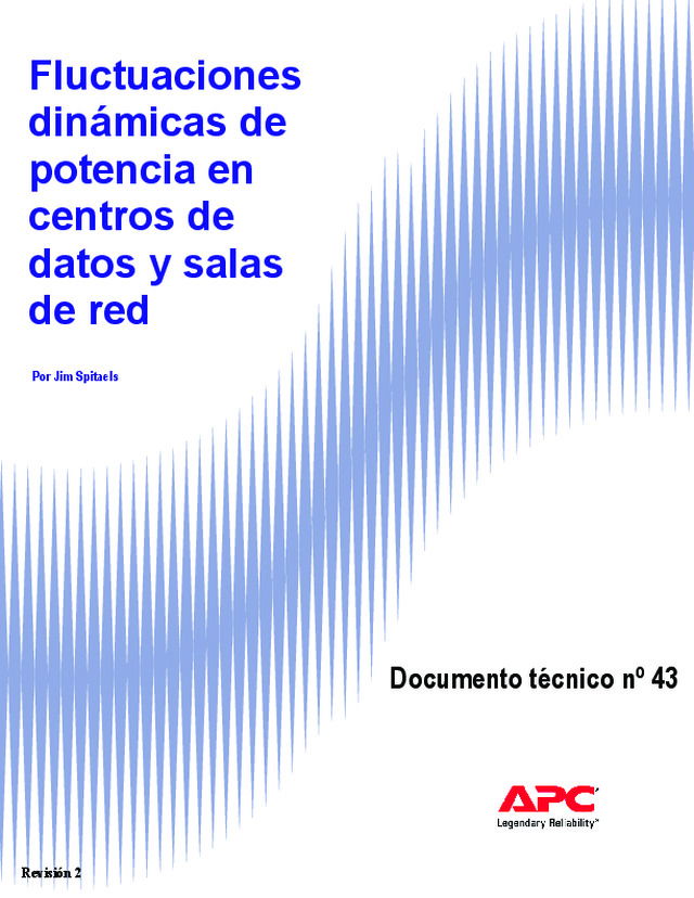 Fluctuaciones dinámicas de potencia de datos y salas de red