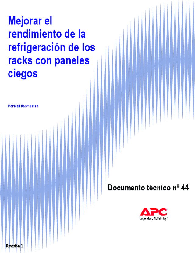 Mejorar el rendimiento de la refrigeración de los racks con los paneles ciegos