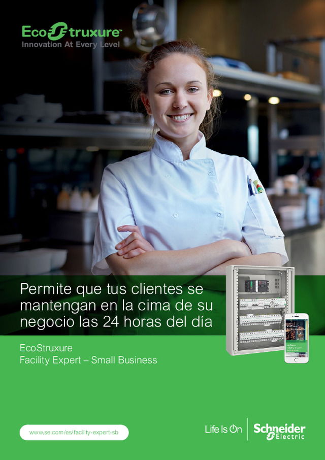 EcoStruxure - Facility Expert para pequeños negocios