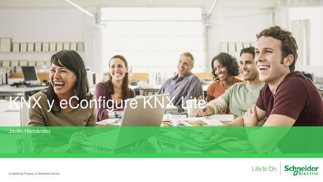 Presentación Webinar -  Confort y automatizacion de entornos con eConfigure KNX
