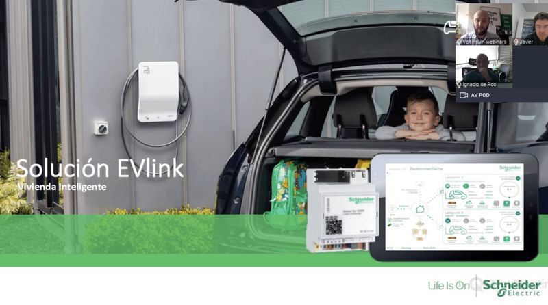 Schneider - Puntos de recarga inteligentes – cómo instalar y vincular a KNX