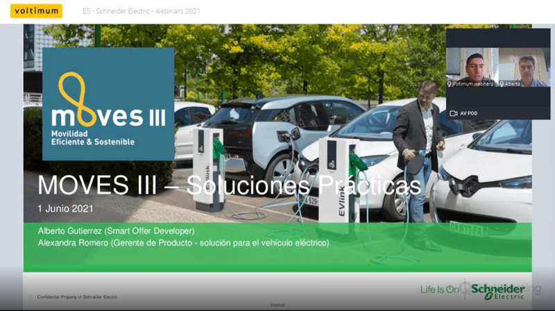 SCHNEIDER ELECTRIC - Novedades del Programa MOVES III y qué tipo de soluciones pueden beneficiarse de las subvenciones
