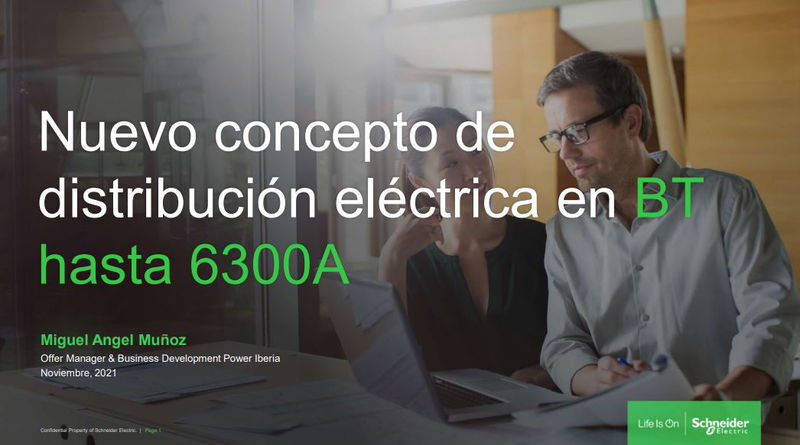 Innovaciones en distribución eléctrica BT hasta 6300A: mejora la seguridad, disponibilidad y eficiencia.