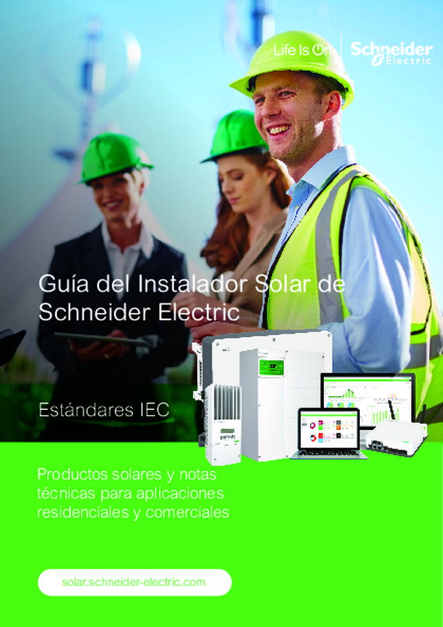 Guía del Instalador Solar de  Schneider Electric