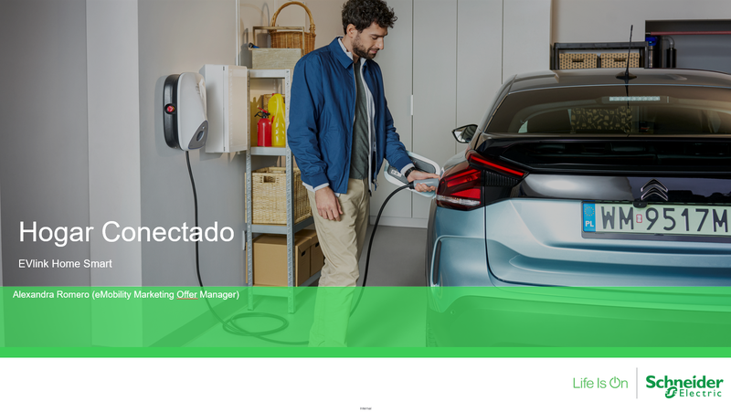 Soluciones inteligentes para vehículos eléctricos en hogares conectados
