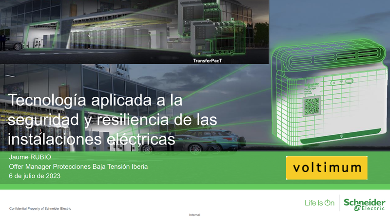 Tecnología aplicada a la seguridad y resiliencia de las instalaciones eléctricas