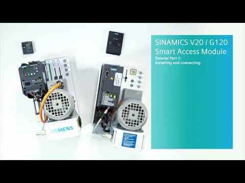 SINAMICS V20 / G120 Smart Access Module for converter - Tutorial Parte 1