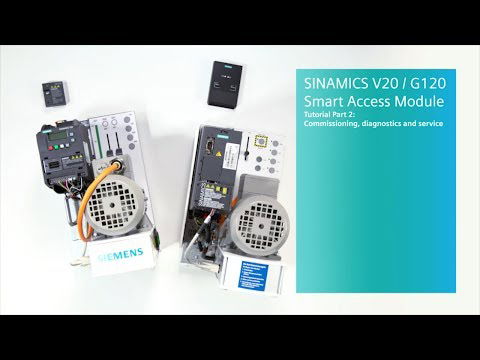 SINAMICS V20 / G120 Smart Access Module for converter - Tutorial Parte 2