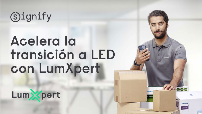 Las alternativas LED de Philips ante la prohibición de los tubos fluorescentes T5 y T8 están en la app LumXpert de Signify y con descuentos