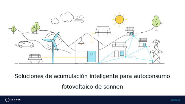 Soluciones de acumulación inteligente para autoconsumo fotovoltaico de sonnen