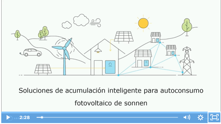 Soluciones de acumulación inteligente para autoconsumo fotovoltaico de sonnen