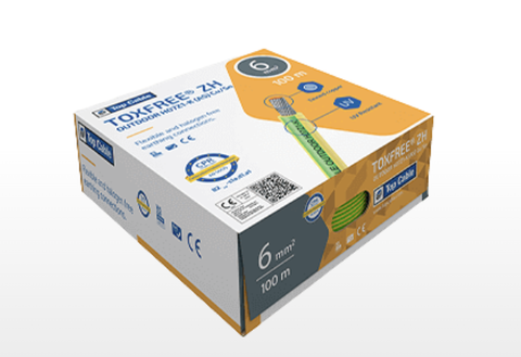 Cable para toma a tierra, flexible y libre de halógenos.