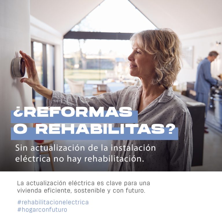 El MITMA apoya la campaña para actualizar la instalación eléctrica de las viviendas