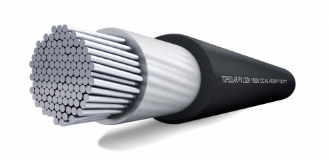 TOPSOLAR PV LSZH AL 1500V HEAVY DUTY, el cable de aluminio «todoterreno»