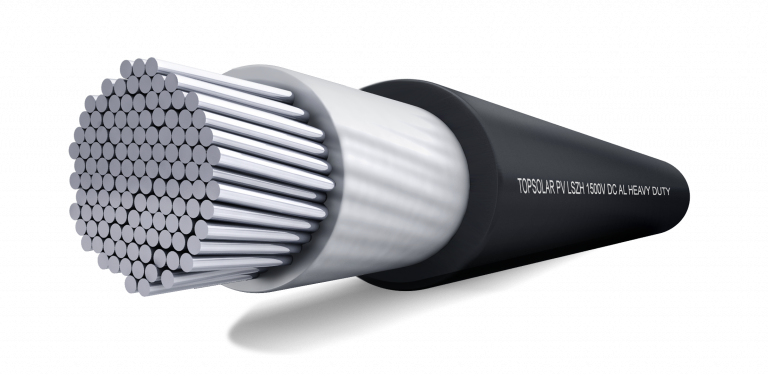 TOPSOLAR PV LSZH AL 1500V HEAVY DUTY, el cable de aluminio «todoterreno»