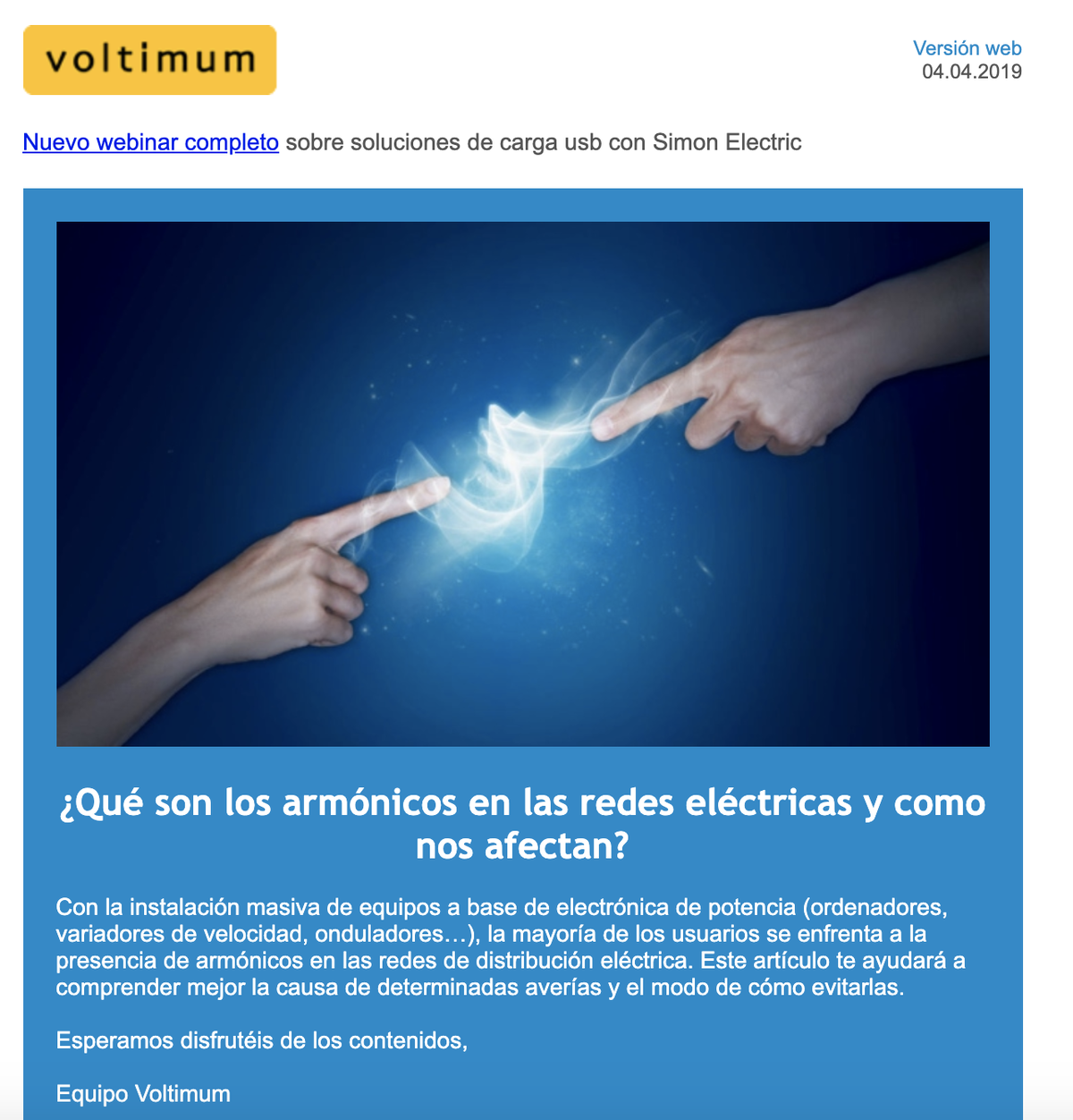 VOLTINEWS - ¿Qué son los armónicos en las redes eléctricas y como nos afectan?