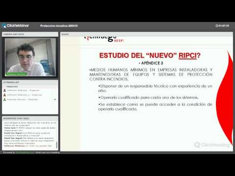 Webinar premium Protección contra incendios