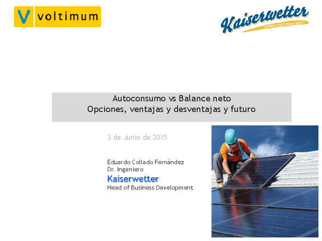 Autoconsumo vs Balance neto. Opciones, ventajas y desventajas y futuro