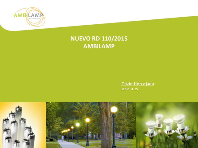 Presentación David Horcajada en webinar premium RAEE